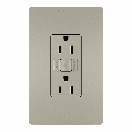 Legrand Radiant Smart Outlet with Netatmo - Nickel - WNRR15NI