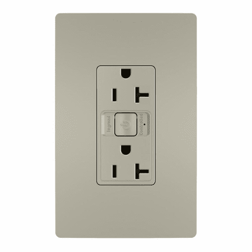 Legrand Radiant Smart Outlet with Netatmo - Nickel - WNRR20NI