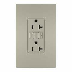 Legrand Radiant Smart Outlet with Netatmo - Nickel - WNRR20NI