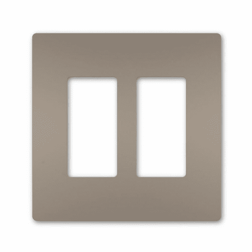 Legrand Radiant Two-Gang Screwless Wall Plate - Nickel - RWP262NI