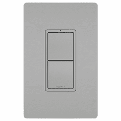Legrand Radiant Two Single-Pole/3-Way Switches - Gray - RCD33GRY