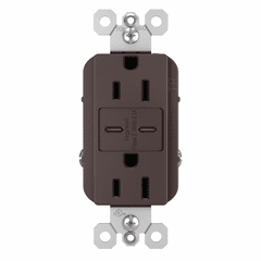 Legrand Radiant USB Type C/C Outlet - Dark Bronze - R26USBCCDBCCV4