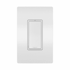 Legrand Radiant Wireless Smart Switch with Netatmo - White - WNRL23WH Legrand Radiant Wireless Smart Switch with Netatmo - White - WNRL23WH