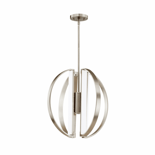 Liv 18" LED 5-Light Chandelier - Brushed Nickel - NSH-4301-NCKL