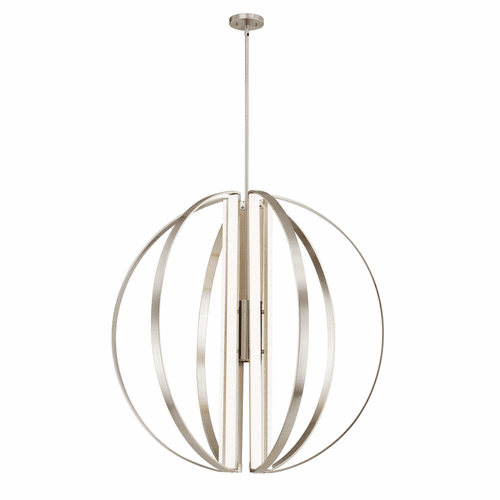 Liv 36" LED 7-Light Chandelier - Brushed Nickel - NSH-4304-NCKL