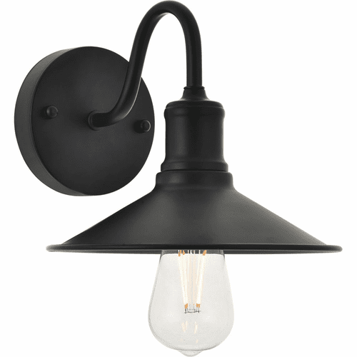 Living District Etude  1-LT Wall Sconce - Black - LD4033W9BK