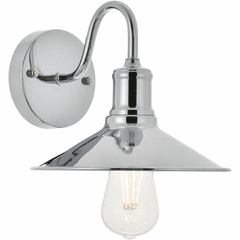 Living District Etude  1-LT Wall Sconce - Chrome - LD4033W9C