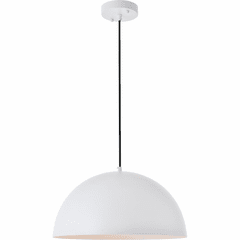 Living District Forte  1-LT Pendant - White - LD4025D16WH