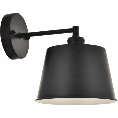 Living District Nota  1-LT Wall Sconce - Black - LD4058W8BK