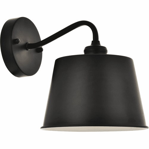 Living District Nota  1-LT Wall Sconce - Black - LD4059W8BK