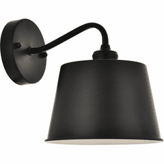 Living District Nota  1-LT Wall Sconce - Black - LD4059W8BK