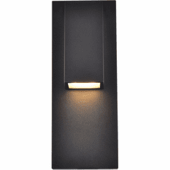 Living District Raine Integrated LED Wall Sconce - Black - LDOD4006BK