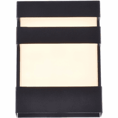 Living District Raine Integrated LED Wall Sconce - Black - LDOD4010BK