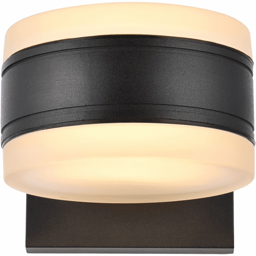 Living District Raine Integrated LED Wall Sconce - Black - LDOD4012BK