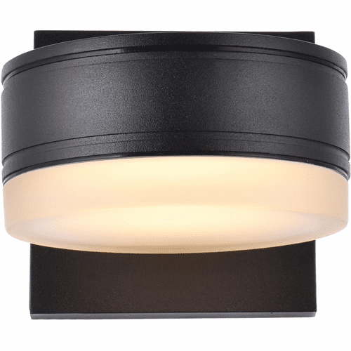 Living District Raine Integrated LED Wall Sconce - Black - LDOD4013BK