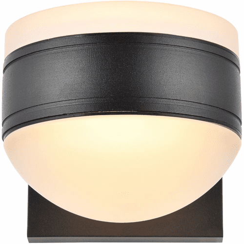 Living District Raine Integrated LED Wall Sconce - Black - LDOD4017BK