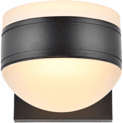 Living District Raine Integrated LED Wall Sconce - Black - LDOD4017BK Living District Raine Integrated LED Wall Sconce - Black - LDOD4017BK