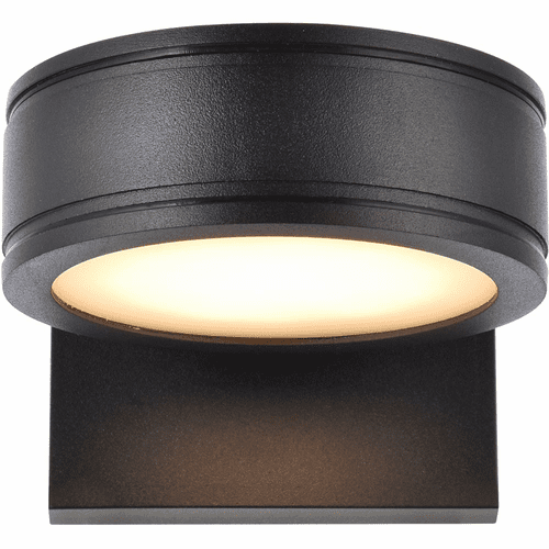 Living District Raine Integrated LED Wall Sconce - Black - LDOD4018BK