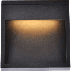 Living District Raine Integrated LED Wall Sconce - Black - LDOD4019BK