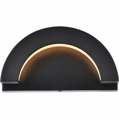 Living District Raine Integrated LED Wall Sconce - Black - LDOD4032BK