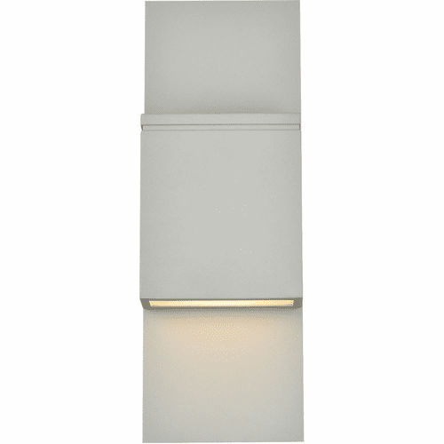 Living District Raine Integrated LED Wall Sconce - Silver - LDOD4024S