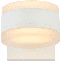 Living District Raine Integrated LED Wall Sconce - White - LDOD4012WH