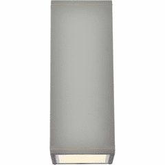 Living District Raine Outdoor Wall Light - Silver - LDOD4042S