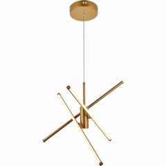 Living District Sonya 3-LT Pendant - Gold - LD9001D29BR