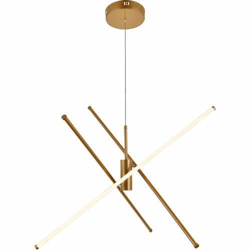Living District Sonya 3-LT Pendant - Gold - LD9001D42BR