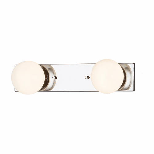 Luna 2-Light LED Bath Bar - Polished Chrome - FSN-4042-CLOP-CROM