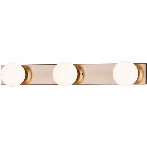 Luna 3-Light LED Bath Bar - Brushed Brass - FSN-4043-CLOP-BRSS
