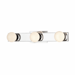 Luna 3-Light LED Bath Bar - Polished Chrome - FSN-4043-CLOP-CROM