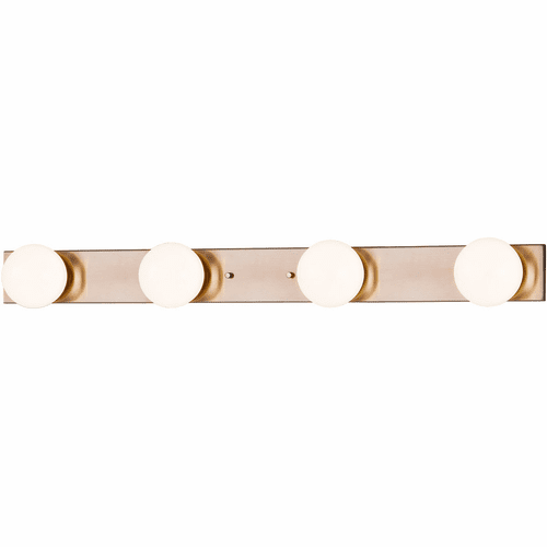 Luna 4-Light LED Bath Bar - Brushed Brass - FSN-4044-CLOP-BRSS