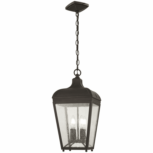 Marquee Chain Hung Lantern - Oil Rubbed Bronze W/ Gold High - 72484-143C