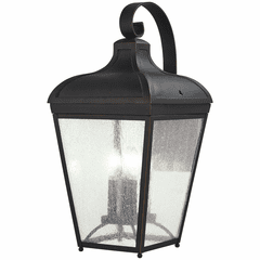 Marquee Outdoor Wall Mount - Oil Rubbed Bronze W/ Gold High - 72483-143C