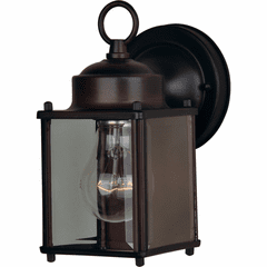 Maxim 1-LT Outdoor Wall Mount - Oil Rubbed Bronze - 6879CLOI