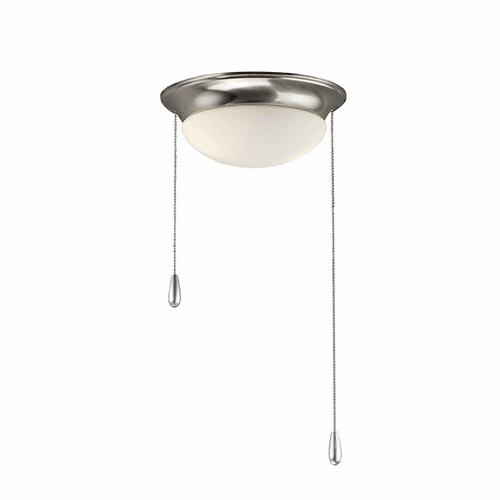 Maxim 2-Light LED Ceiling Fan Light Kit w/Bulbs - Satin Nickel - FKT211SWSN