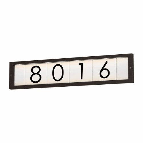 Maxim 25" LED Address Frame - Bronze - 53650BZ