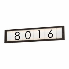 Maxim 25" LED Address Frame - Bronze - 53651BZ