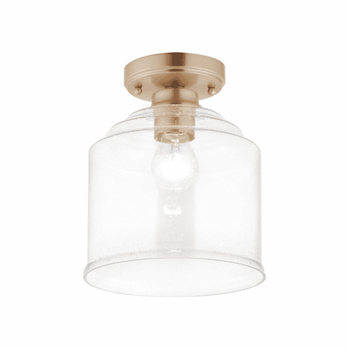 Maxim Acadia 1-Light Semi-Flush Mount - Heritage - 12270CDHR