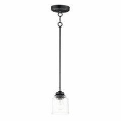 Maxim Acadia 1-LT Pendant - Black - 91260CDBK