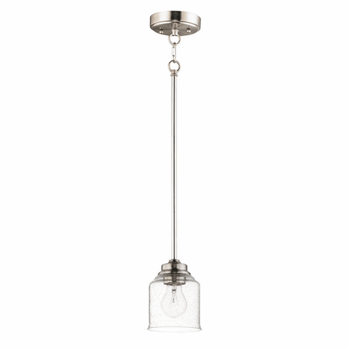 Maxim Acadia 1-LT Pendant - Satin Nickel - 91260CDSN