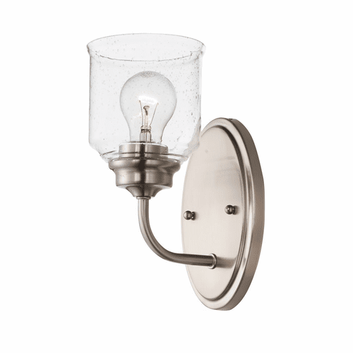 Maxim Acadia 1-LT Wall Sconce - Satin Nickel - 12261CDSN