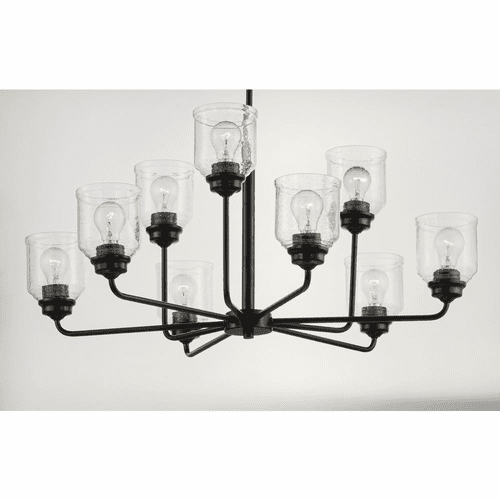 Maxim Acadia 9-Light Chandelier - Black - 12277CDBK