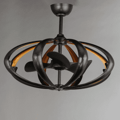 Maxim Ambience 8-Light WiFi-Enabled LED Fandelight - Bronze / Gold - 61009BZGLD Maxim Ambience 8-Light WiFi-Enabled LED Fandelight - Bronze / Gold - 61009BZGLD