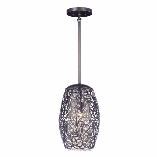 Maxim Arabesque 1-LT Mini Pendant - Oil Rubbed Bronze - 24153CGOI