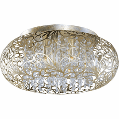 Maxim Arabesque 7-LT Flush Mount - Golden Silver - 24150BCGS Maxim Arabesque 7-LT Flush Mount - Golden Silver - 24150BCGS