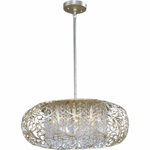Maxim Arabesque 9-LT Pendant - Golden Silver - 24155BCGS