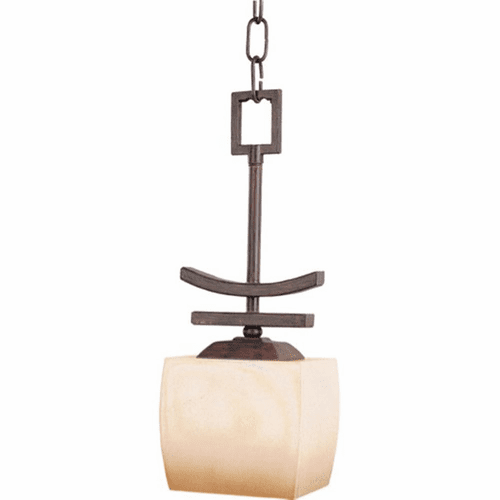 Maxim Asiana 1-LT Mini Pendant - Roasted Chestnut - 91082WSRC