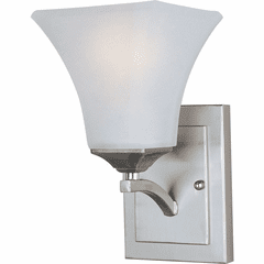 Maxim Aurora 1-LT Wall Sconce - Satin Nickel - 20098FTSN Maxim Aurora 1-LT Wall Sconce - Satin Nickel - 20098FTSN